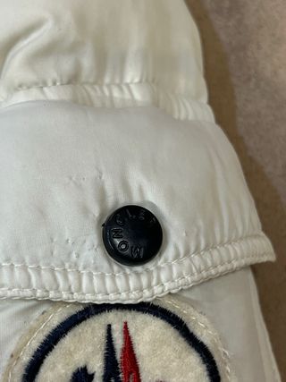 Chaqueta Moncler Plumífero Blanca