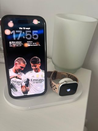 Cargador Inalámbrico Belkin 3 en 1 iPhone/Watch
