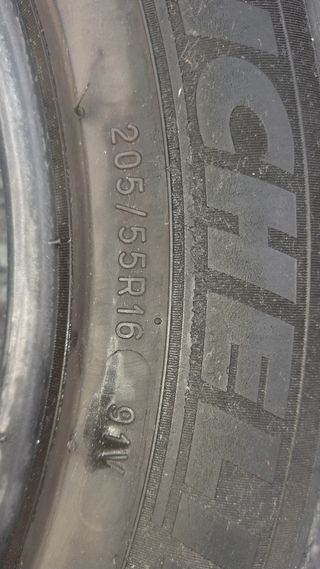 Neumático Michelin 205/55R16 91V 40 e la pareja