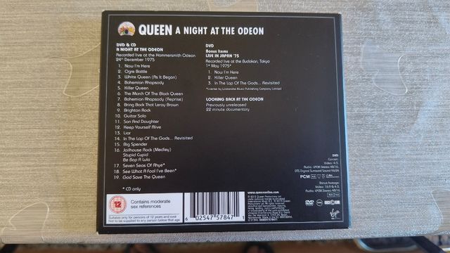 Queen A Night at the Odeon CD