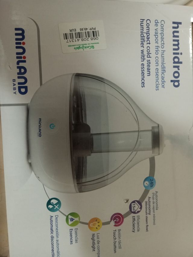 Humidificador Miniland Humidrop