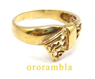 Anillo Oro 18k