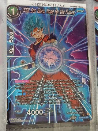 Dragon Ball Super Card SSB Son Goku