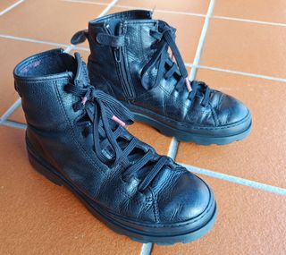 Botas Camper Brutus en Piel Negras 33