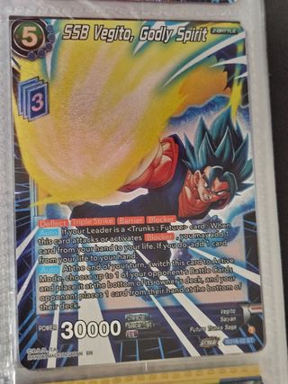 SSB Vegito, Godly Spirit - Dragon Ball Super Card