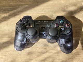 Mando PS3 Dualshock 3 Gris Transparente