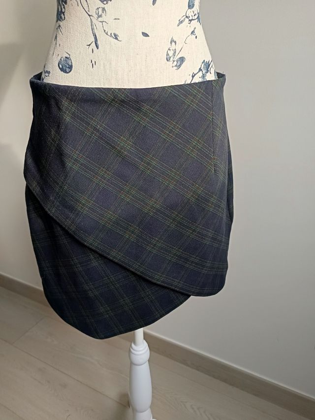 Gonna mini Zara a quadri