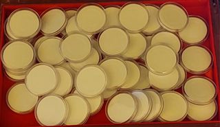 Cápsulas para monedas con almohadilla
Lote 50 