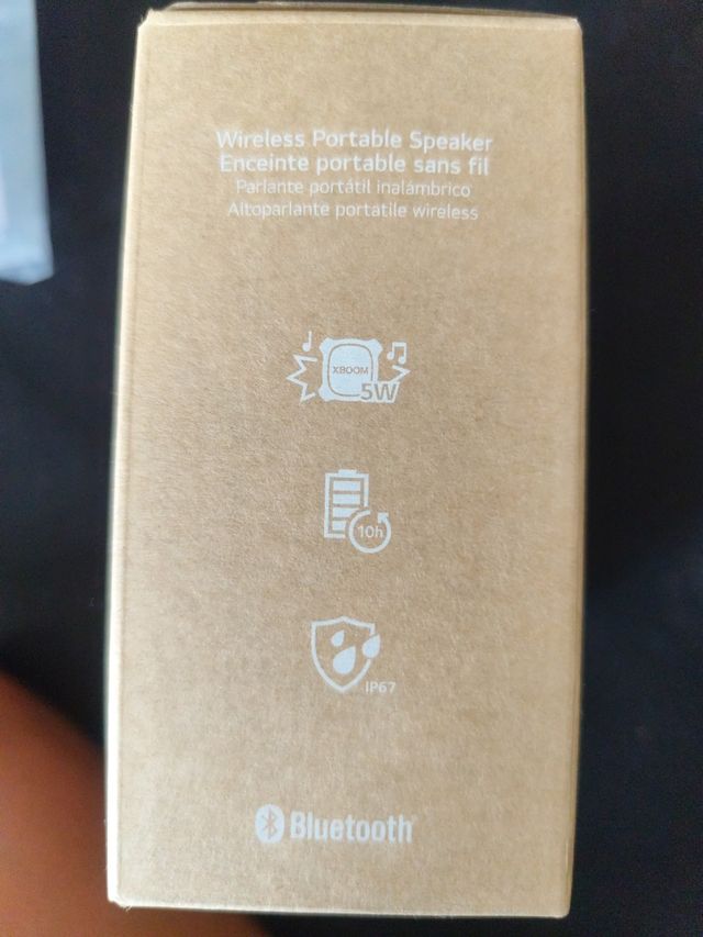 Altavoz LG XBOOM Go XG2TBK Negro