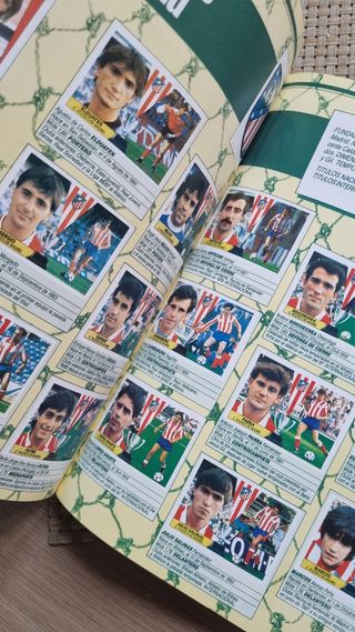 ALBUM CROMOS LIGA 87 - 88 ESTE