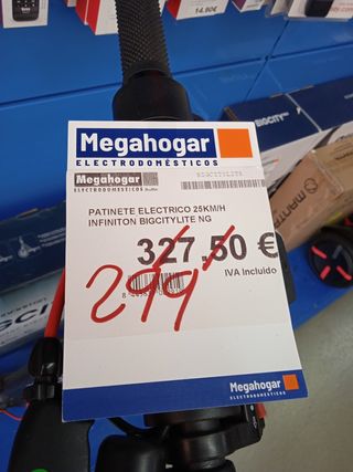 Patinete Eléctrico Infiniton BIGCITY LITE