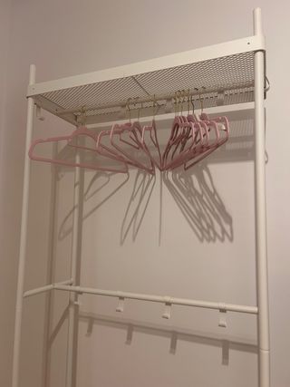 Perchero Ikea Blanco 78x32x200 cm