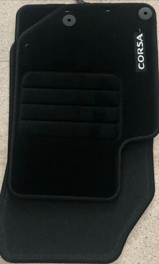 Alfombrillas Opel Corsa Negras