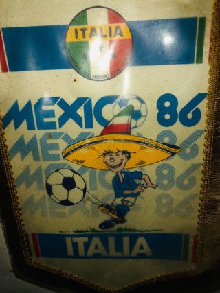Gagliardetto Italia Messico 1986