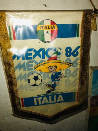 Gagliardetto Italia Messico 1986