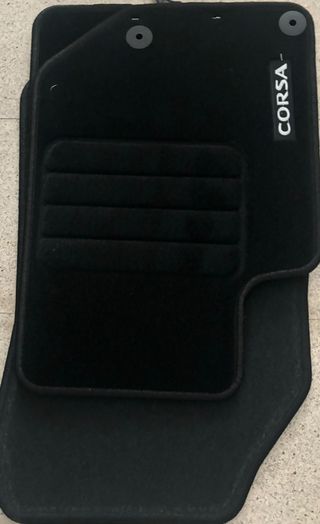 Alfombrillas Opel Corsa Negras
