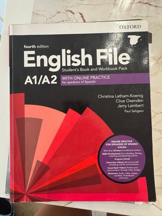 Libro inglés nivel A1/A2