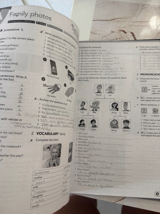 Libro inglés nivel A1/A2