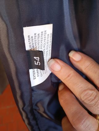 Chaleco de traje gris