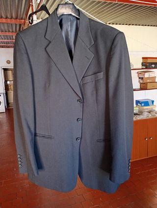 Chaleco de traje gris