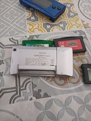 Nintendo Game Boy Micro Plata