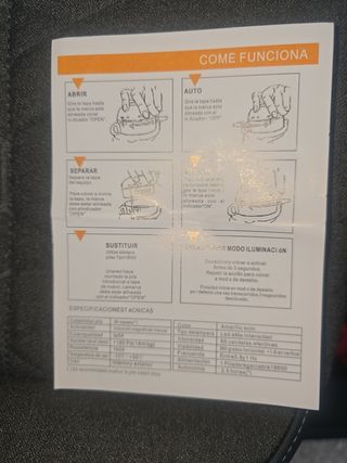 Luz de emergencia homologada