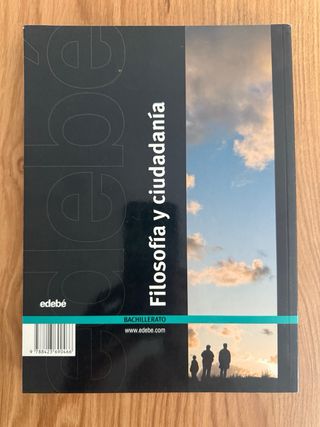 FILOSOFÍA Y CIUDADANÍA Bachillerato EDEBÉ