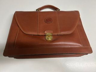 Maletín de piel para portátil y documentos