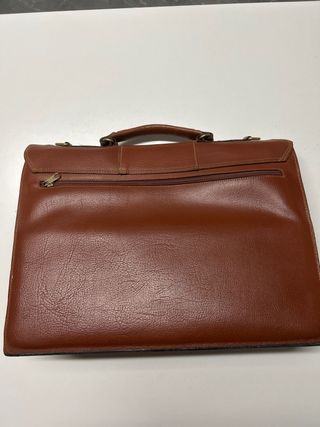 Maletín de piel para portátil y documentos