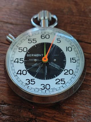 Cronometro meccanico Bermont originale nuovo