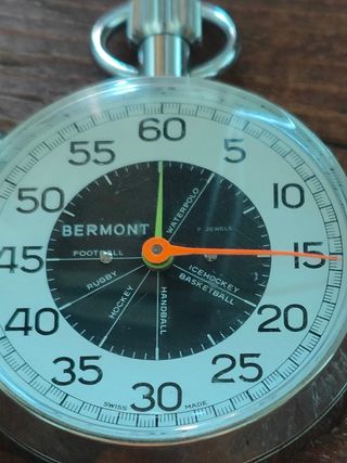 Cronometro meccanico Bermont originale nuovo