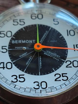 Cronometro meccanico Bermont originale nuovo