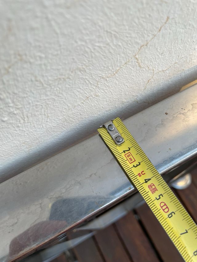 Baranda exterior inox en Murcia