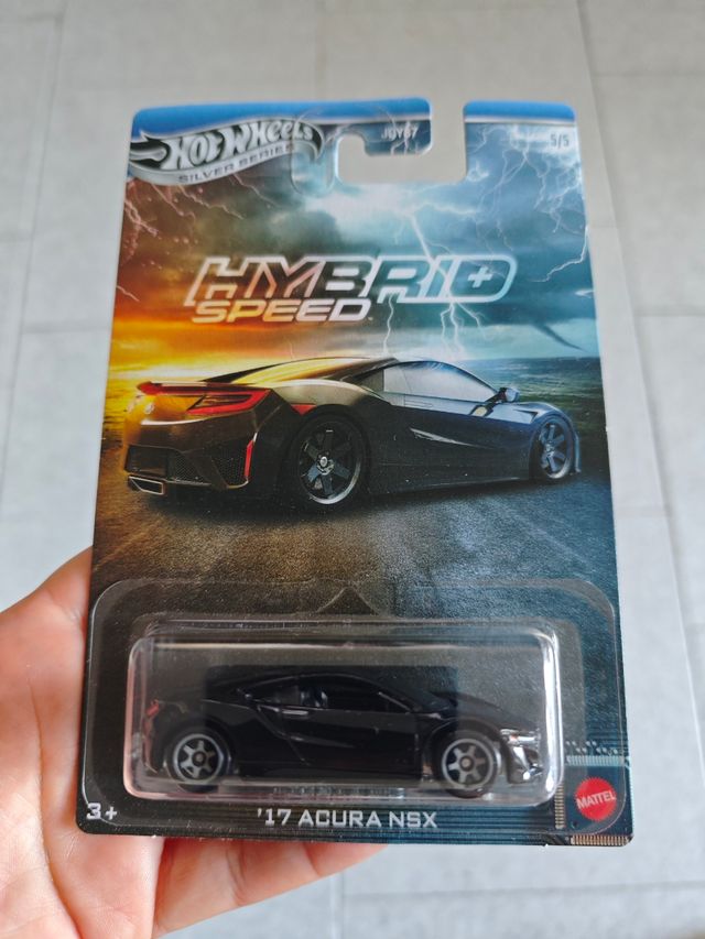 Hot Wheels Silver Series Acura NSX hybrid speed