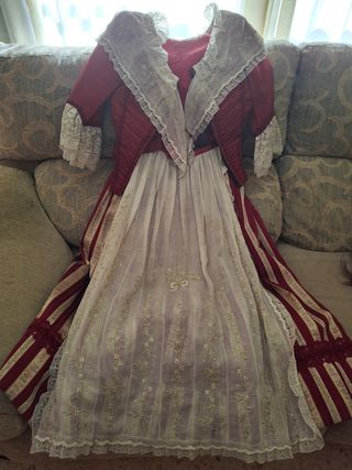 Vestido Fallera Niña 9 años