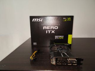 Tarjeta Gráfica MSI GTX 1070 8GB GDDR5 Aero ITX