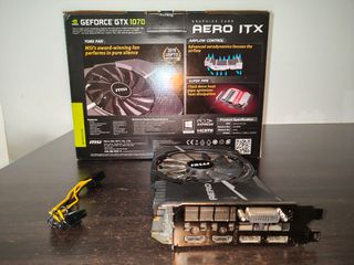 Tarjeta Gráfica MSI GTX 1070 8GB GDDR5 Aero ITX
