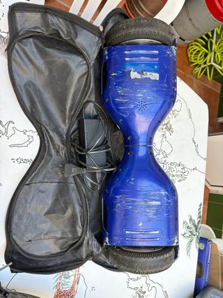 Patín Eléctrico Azul