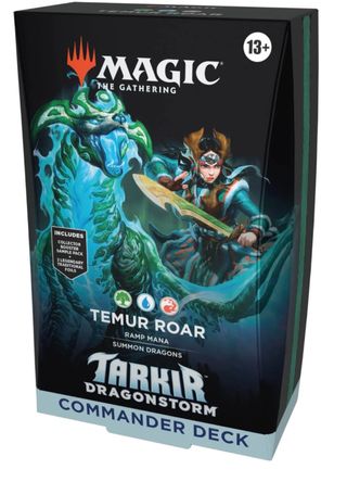 Mazo Commander Magic The Gathering Temur Roar