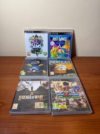 Lotto 6 Giochi per Console Sony PlayStation 3 PS3 