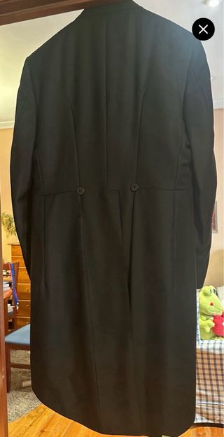 Traje de Chaqué Completo Negro
