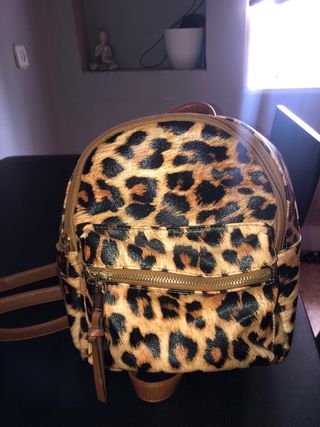 Bolso Mochila Animal Print