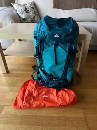 Mochila Senderismo Quechua NH Arpenaz 30L Azul