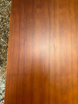 Mesa comedor madera extensible rústica
