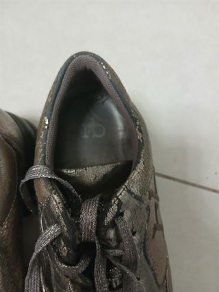 Scarpe da ginnastica donna oro/argento