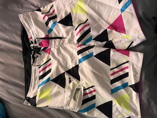 Bañador Quiksilver Blanco Geométrico