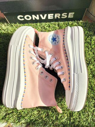 Converse Chuck Taylor All Star Plataforma Rosa