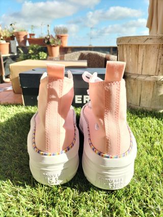 Converse Chuck Taylor All Star Plataforma Rosa