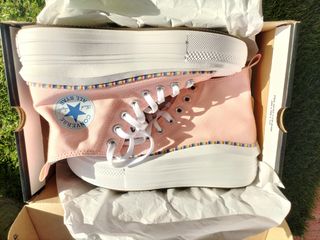 Converse Chuck Taylor All Star Plataforma Rosa