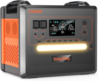 Estación Energía Solar Portátil 2500W 2300Wh